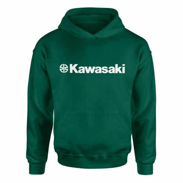 Kawasaki Hoodie S - Nefti Yeşili