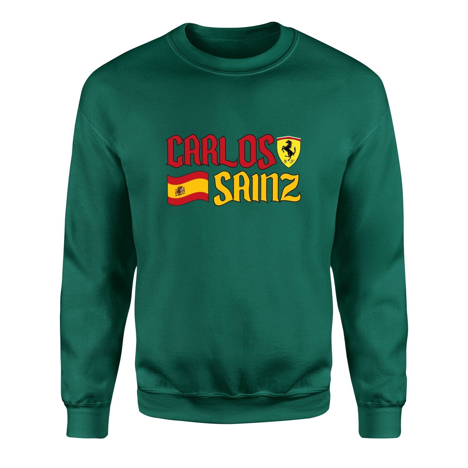 Carlos Sainz Spanish Matador Sweatshirt XL - Nefti Yeşili
