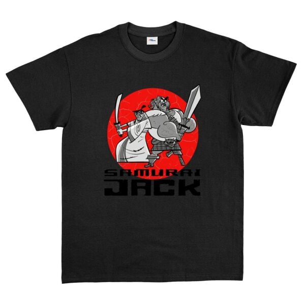 Samurai Jack & The Scotsman Tişört M - Siyah | OUTLET