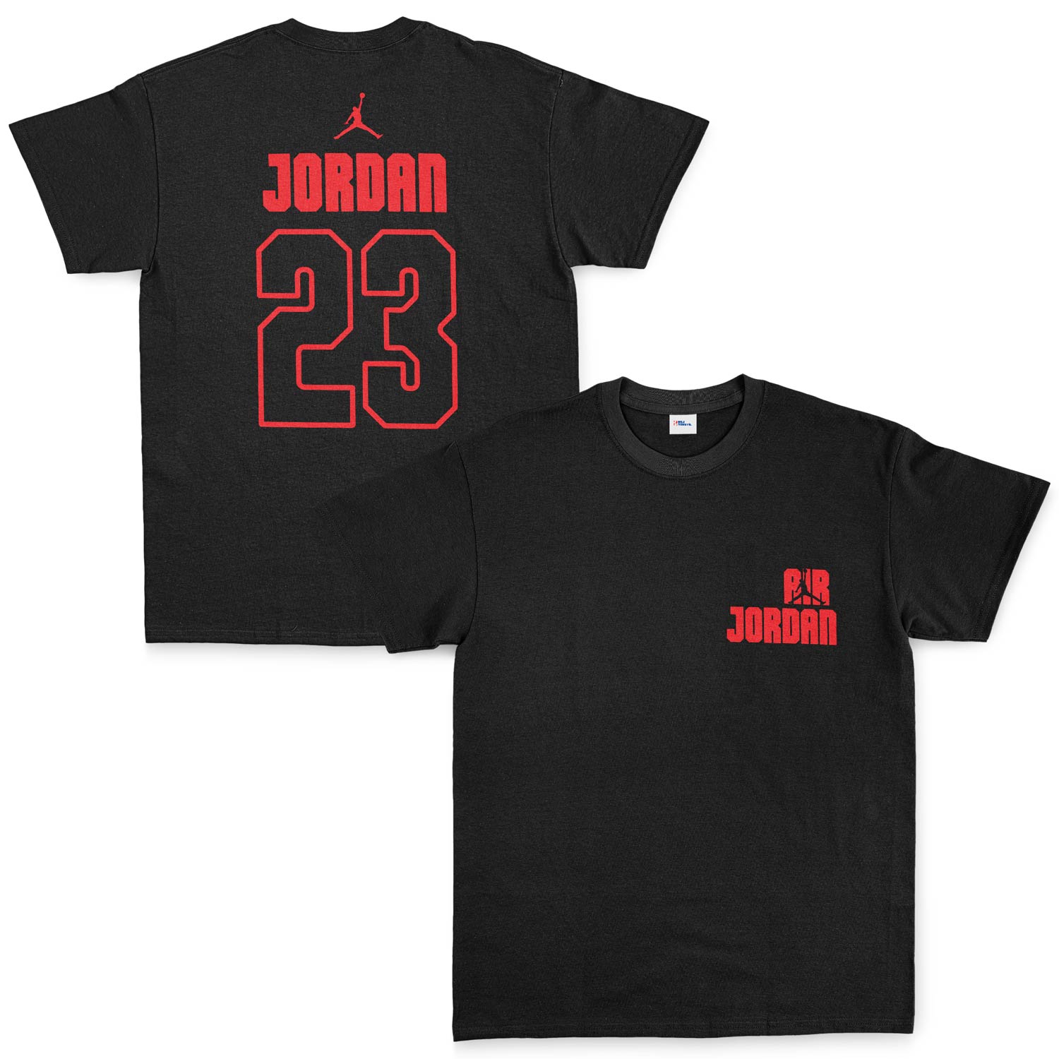 Air Jordan Block 23 Tişört S - Siyah