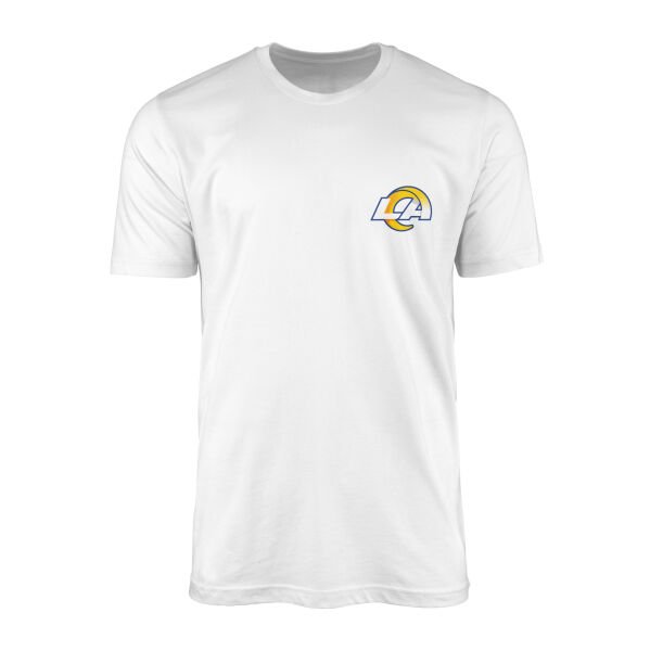 Los Angeles Rams Tişört L - Beyaz