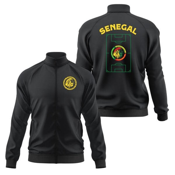 Senegal Dünya Kupası 2026 Fermuarlı Sweatshirt