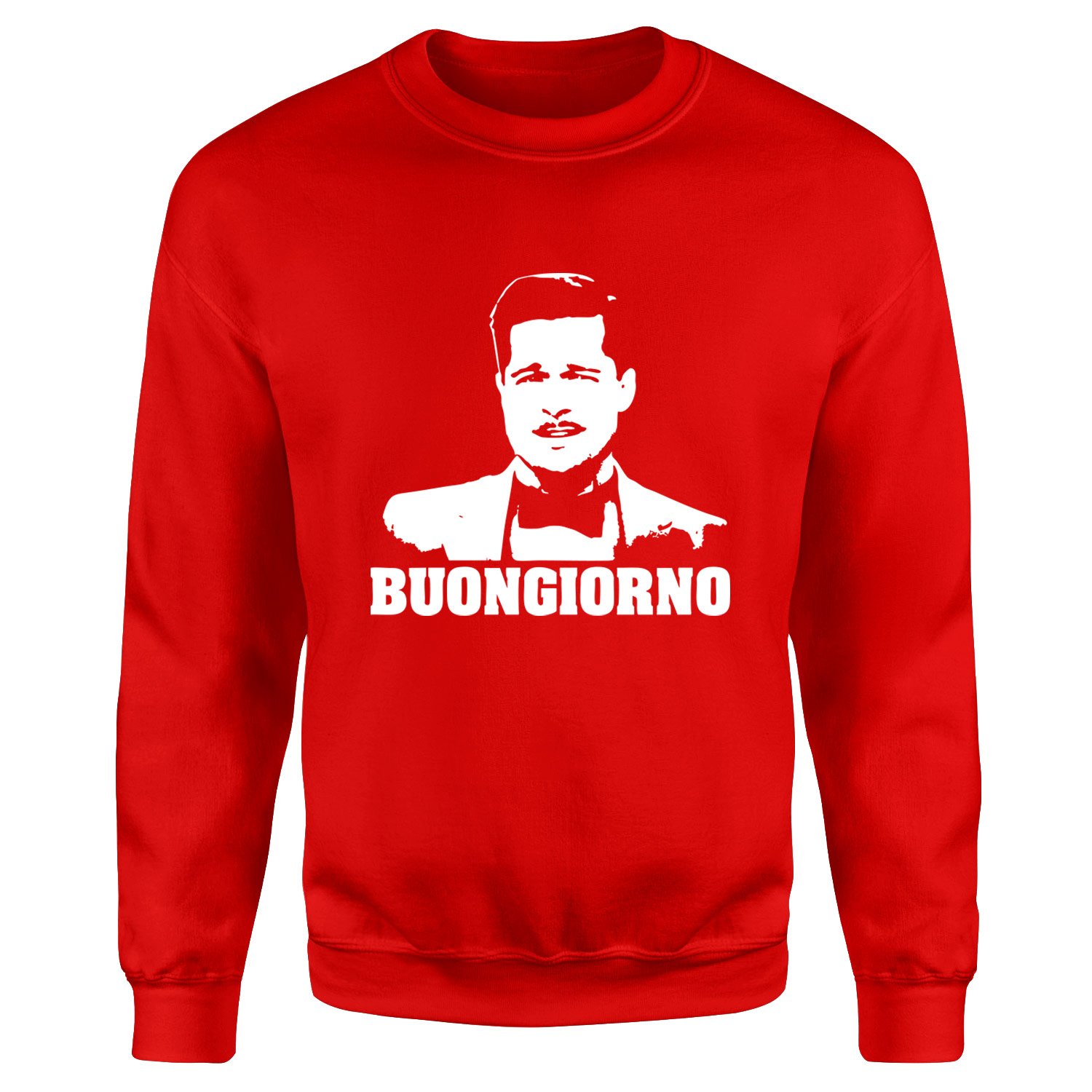Buongiorno | Inglorious Basterds Sweatshirt XXL - Kırmızı
