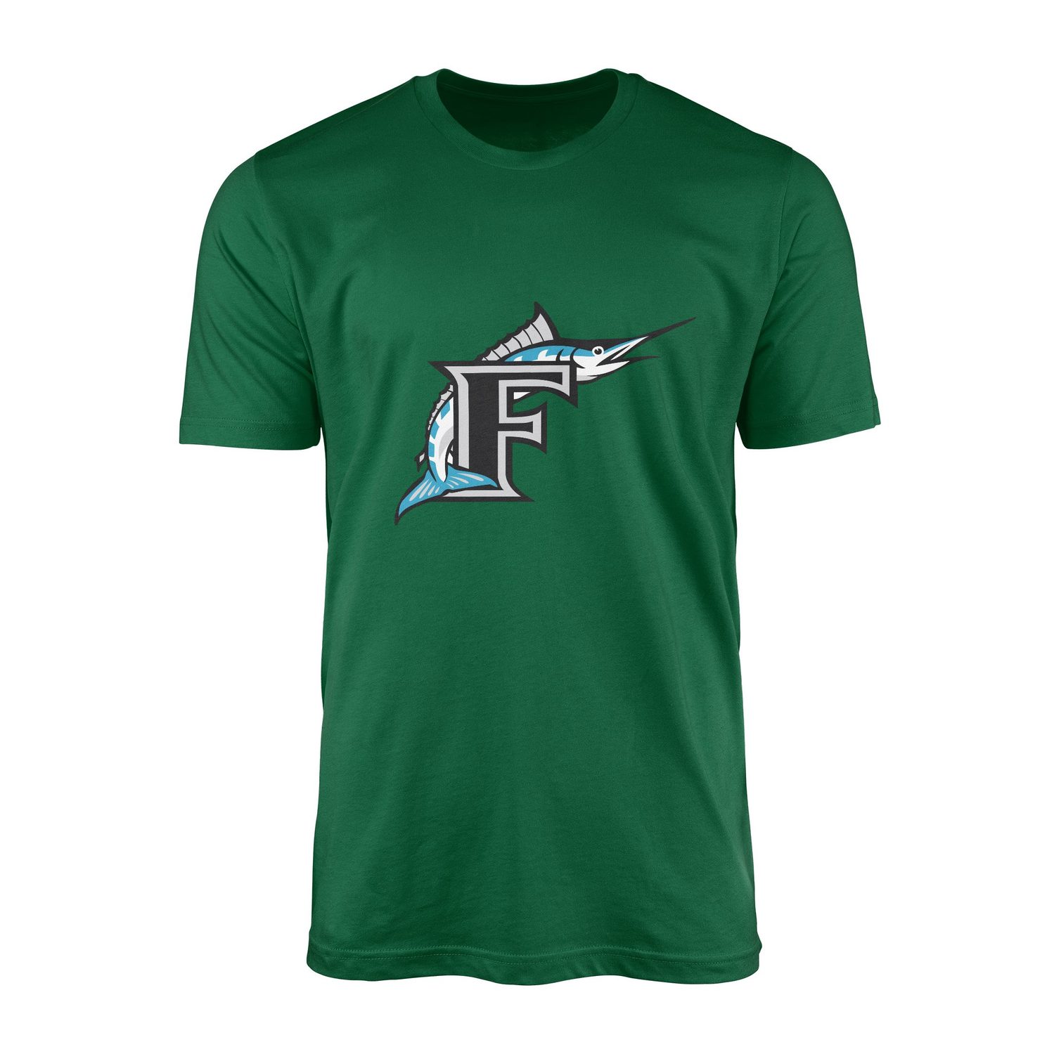 Florida Marlins Vintage Tişört S - Nefti Yeşili
