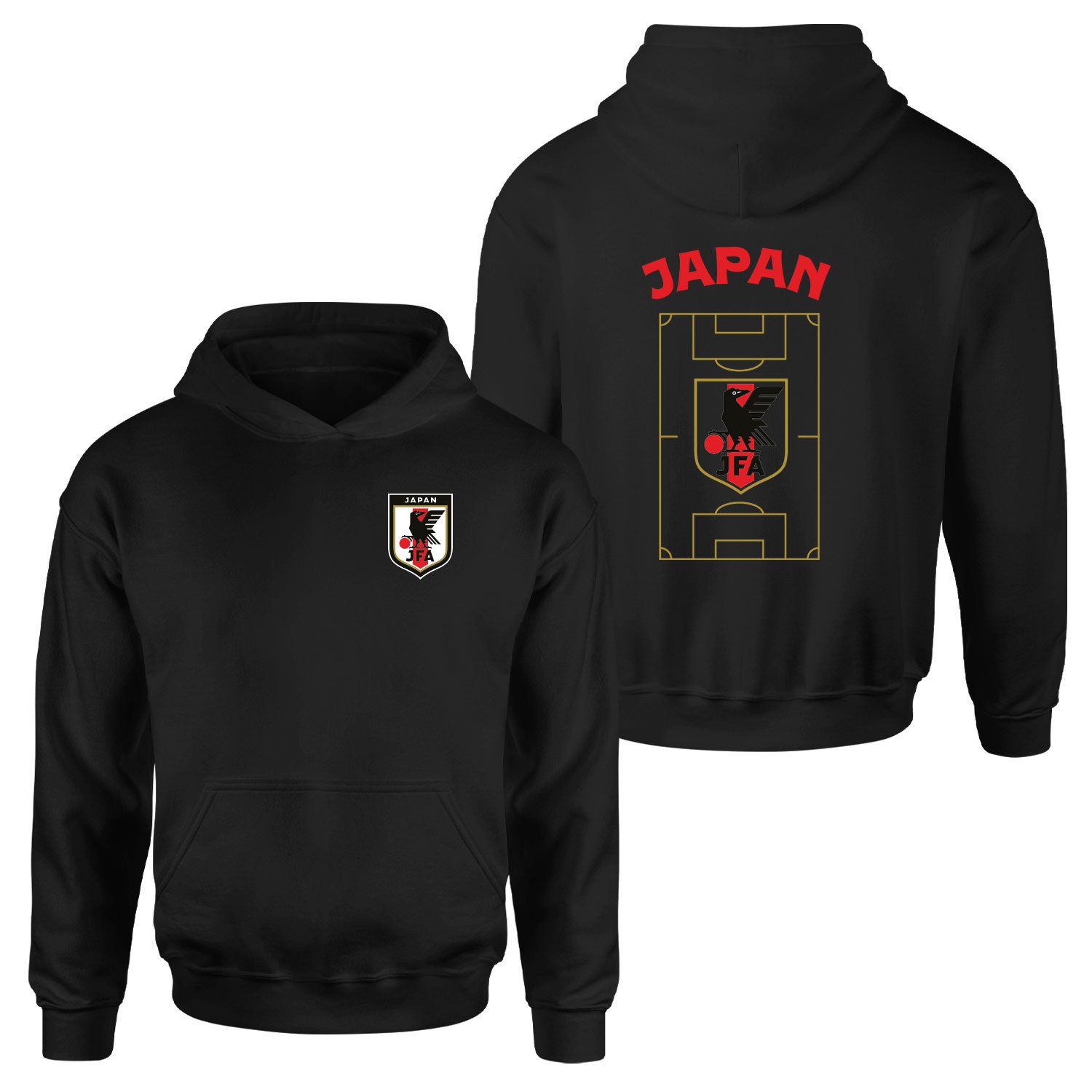 Japonya Dünya Kupası 2026 Hoodie L - Siyah