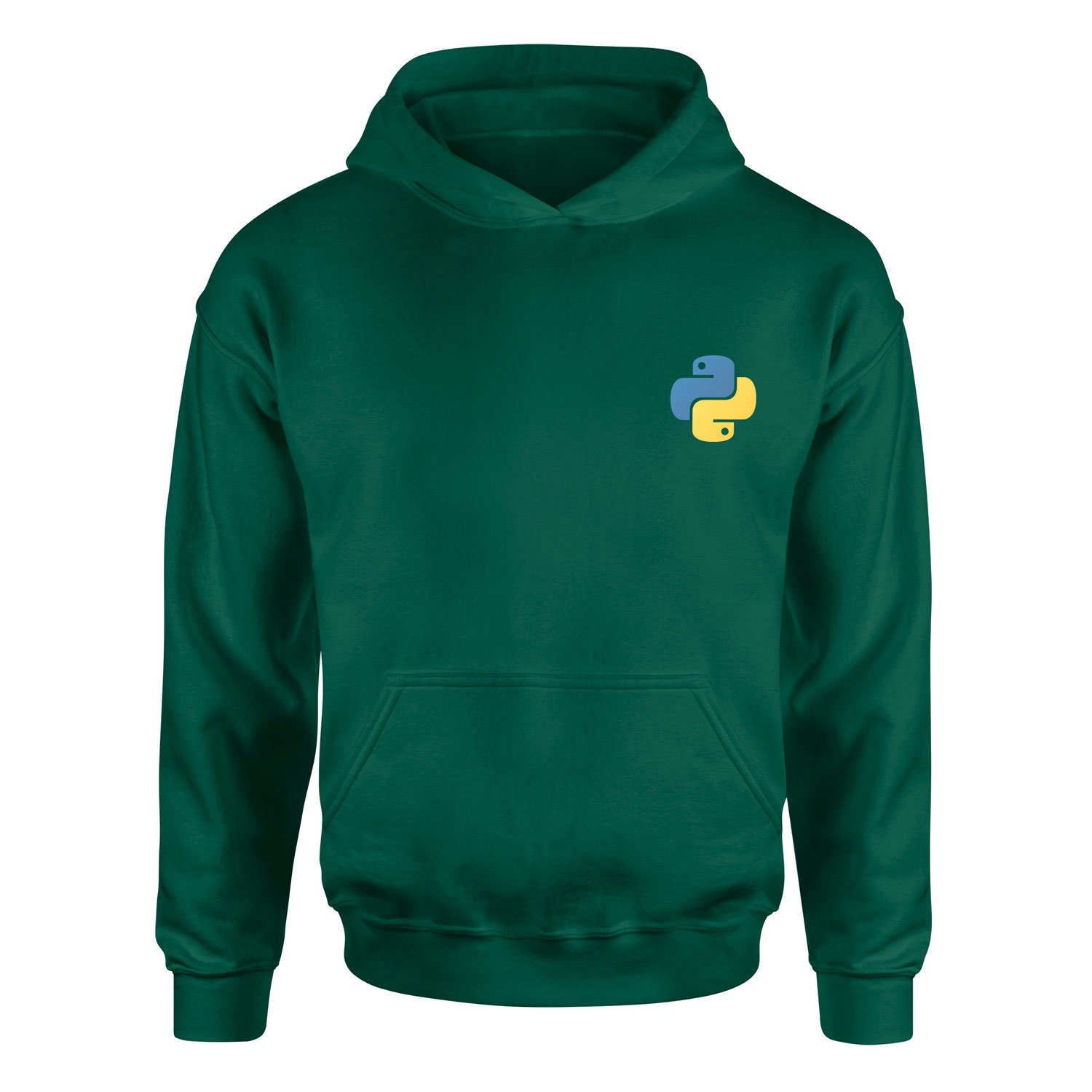 Python Icon Hoodie L - Nefti Yeşili