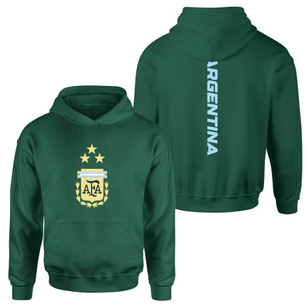 Argentina Legacy Hoodie S - Nefti Yeşili