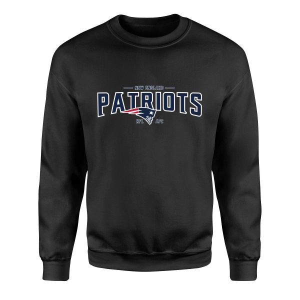 New England Patriots AFC Sweatshirt L - Siyah