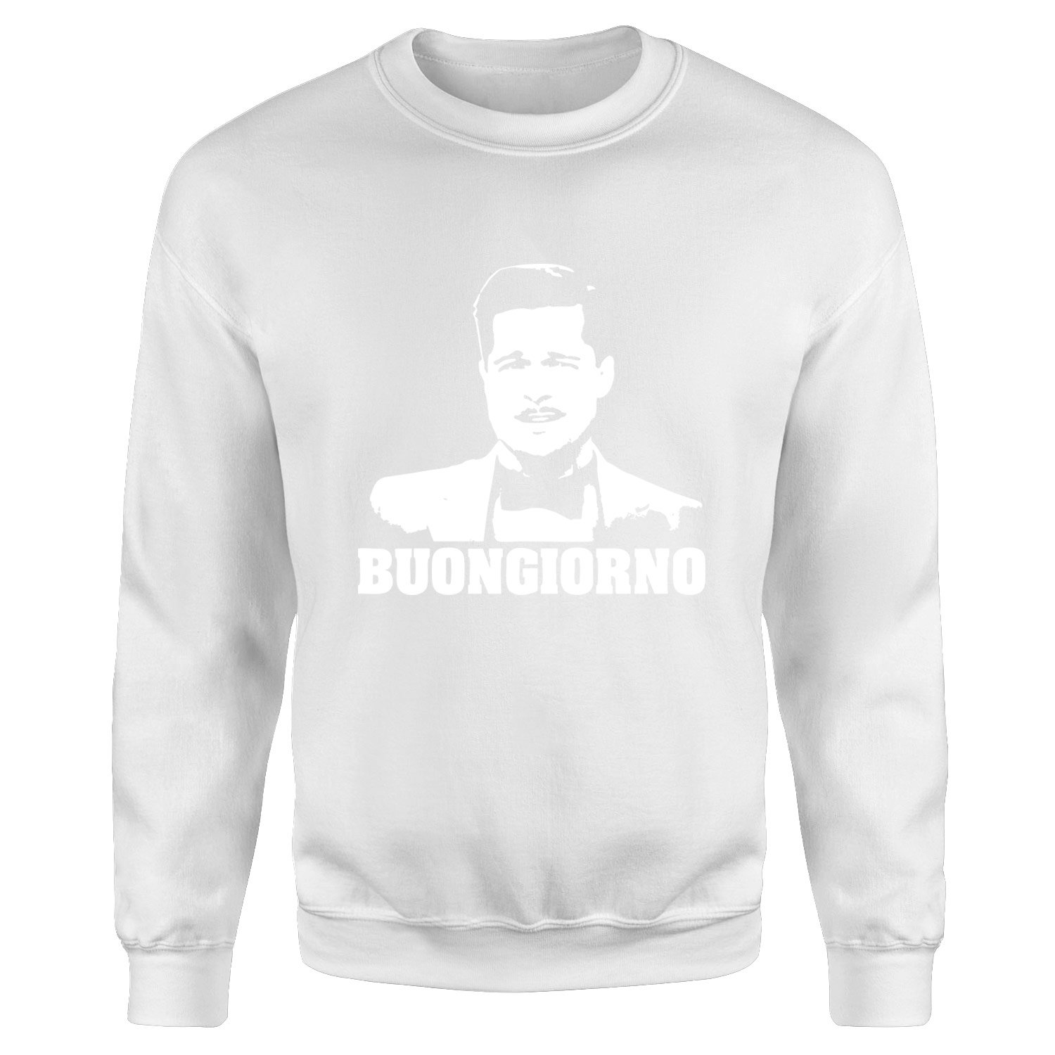 Buongiorno | Inglorious Basterds Sweatshirt S - Beyaz