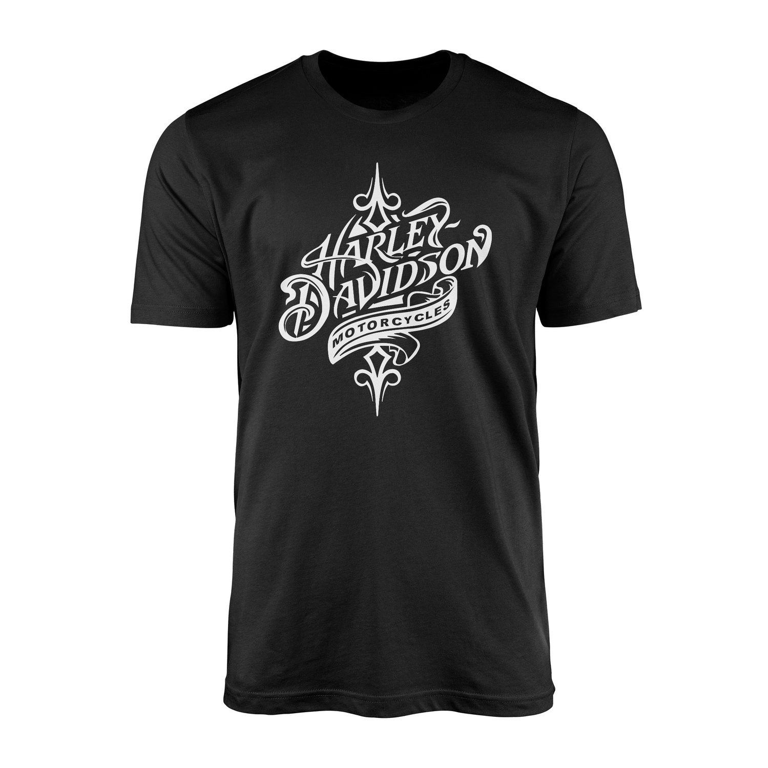 Harley-Davidson Motorcycles W Tişört XXL - Siyah
