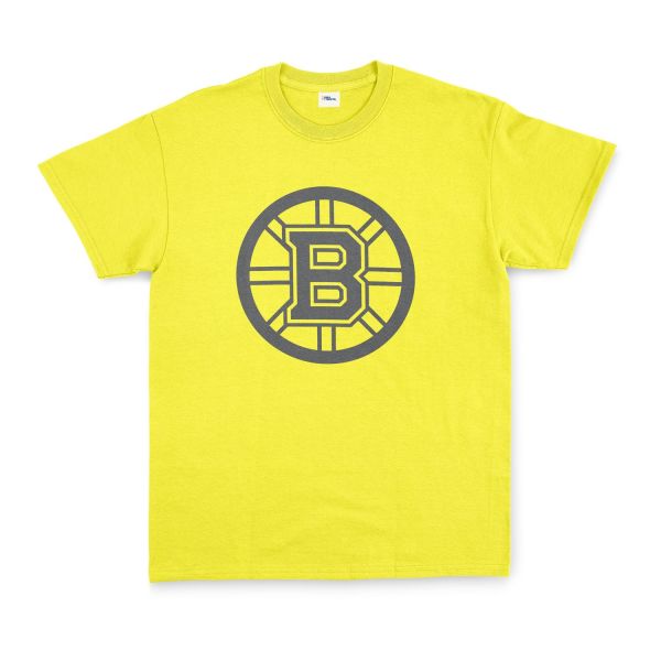 Boston Bruins Muted Black Tişört XL - Sarı
