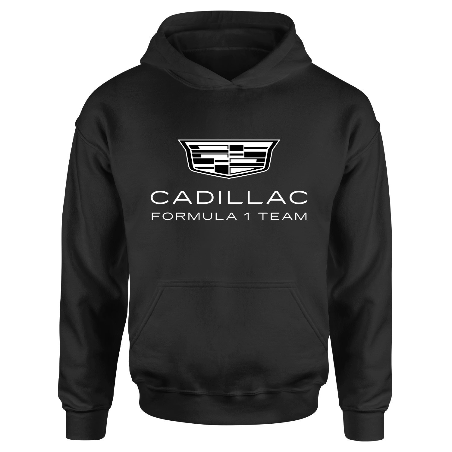 Cadillac Big Hoodie XXL - Siyah
