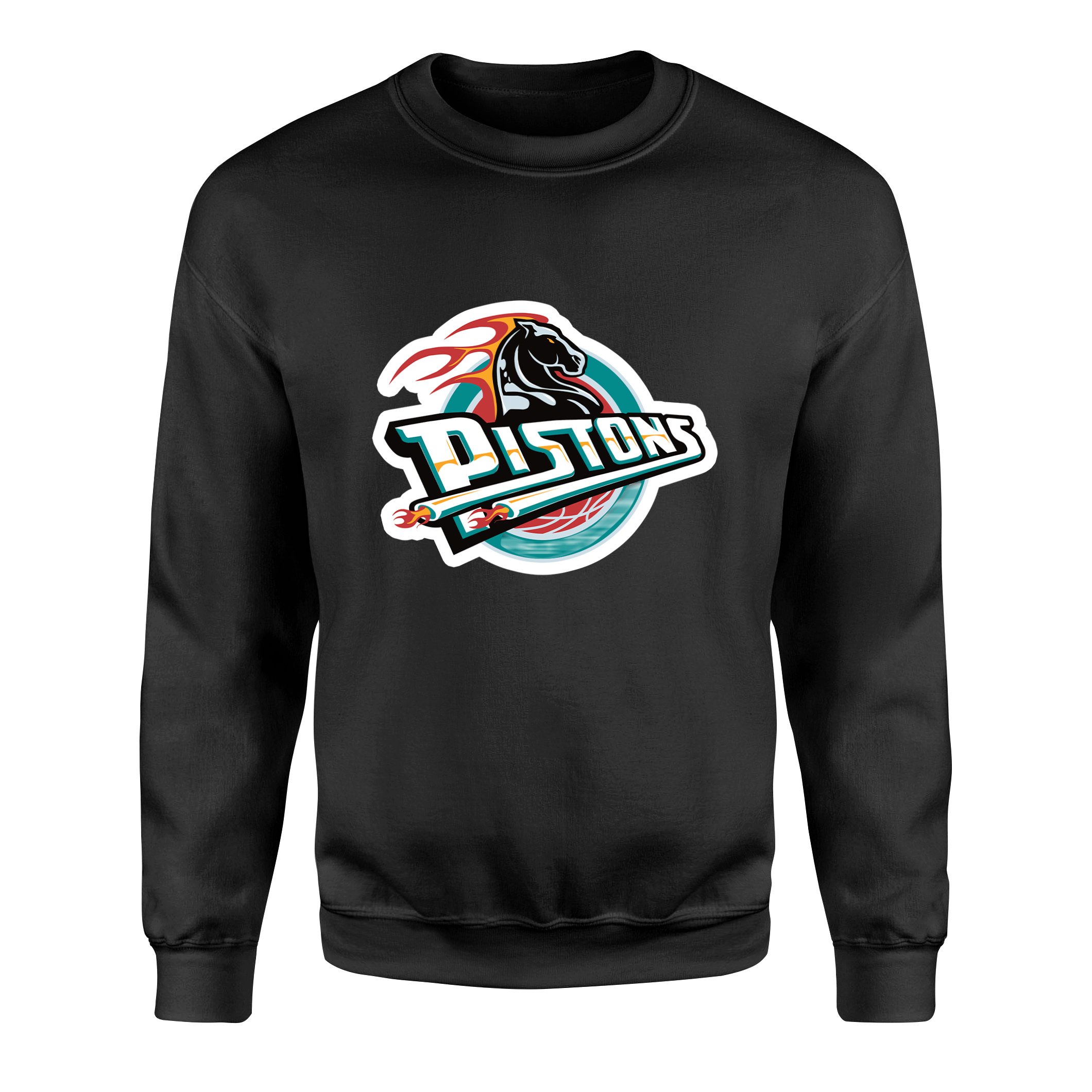 Detroit Retro Sweatshirt XXL - Siyah
