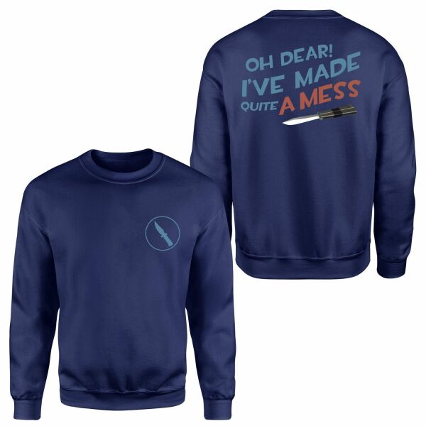 The Spy Edition | Team Fortress 2 Sweatshirt XXL - İndigo Mavisi
