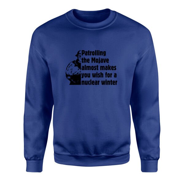 Patrolling the Mojave Sweatshirt S - İndigo Mavisi