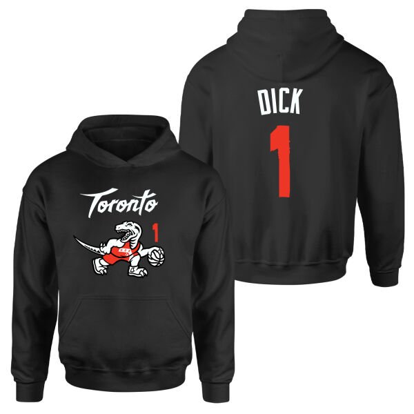 Gradey Dick 1 City Edition Raptors Hoodie M - Siyah
