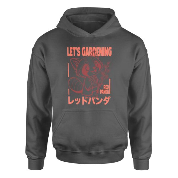 Red Panda Hoodie S - Füme