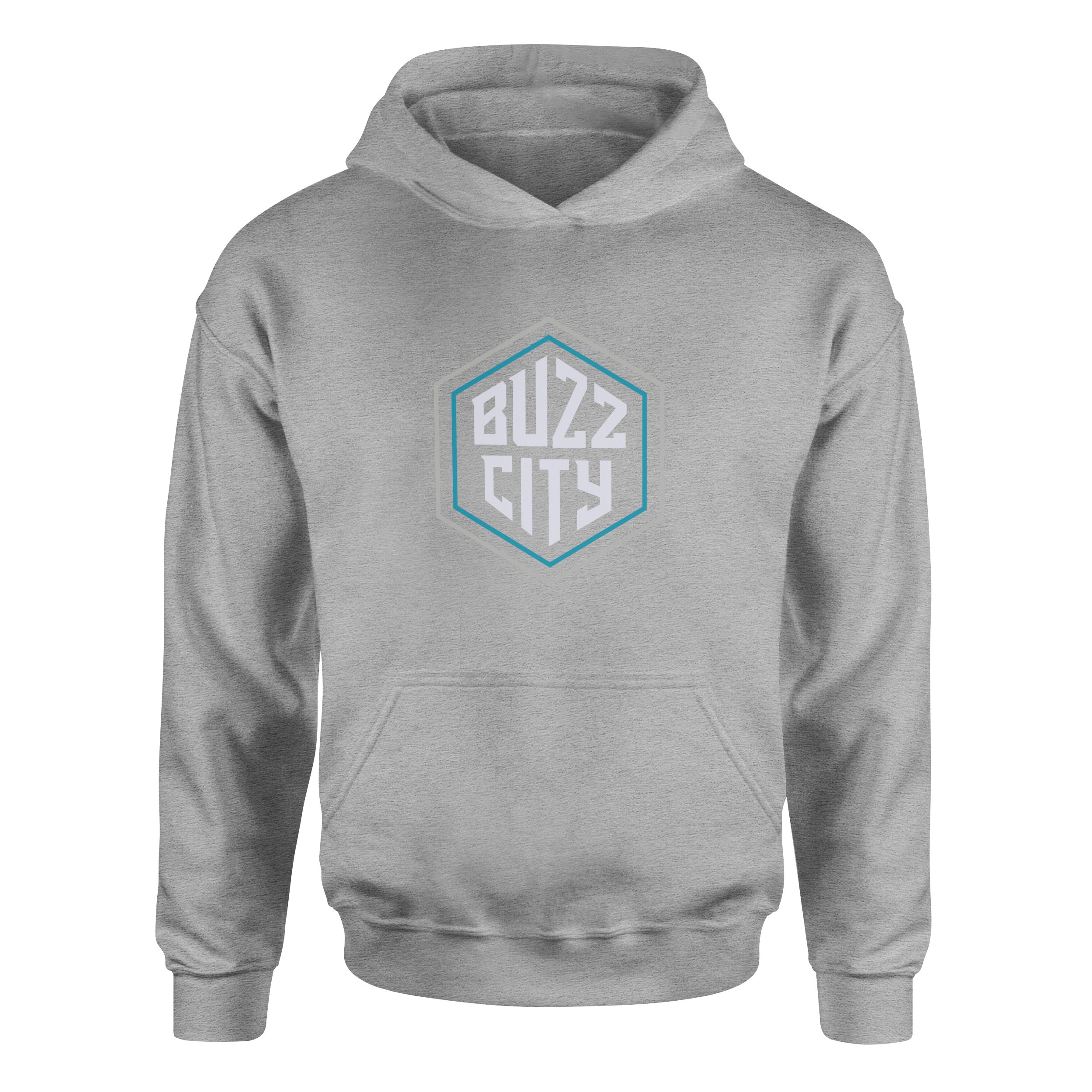 Buzz City Hoodie S - Gri