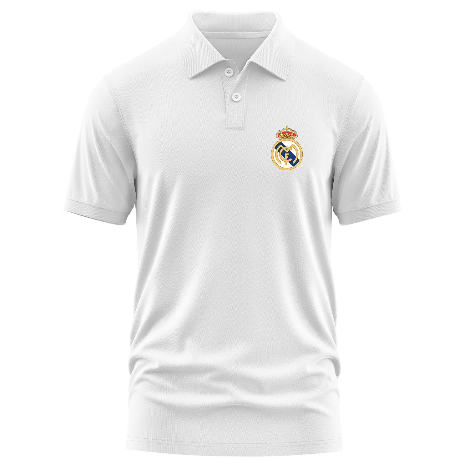 Real Madrid Polo Tişört S - Beyaz
