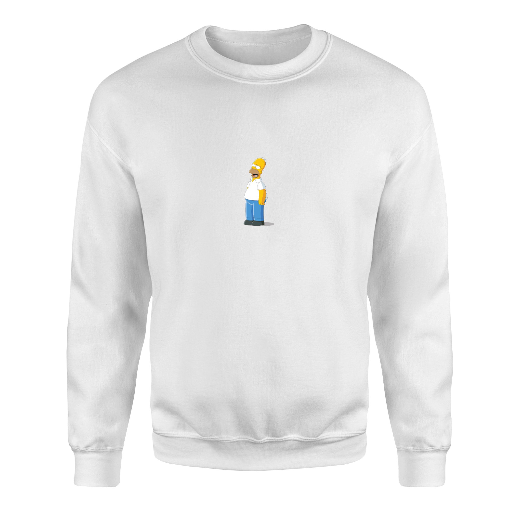 Homer Simpson, Everyday Hero | The Simpsons Sweatshirt XXL - Beyaz