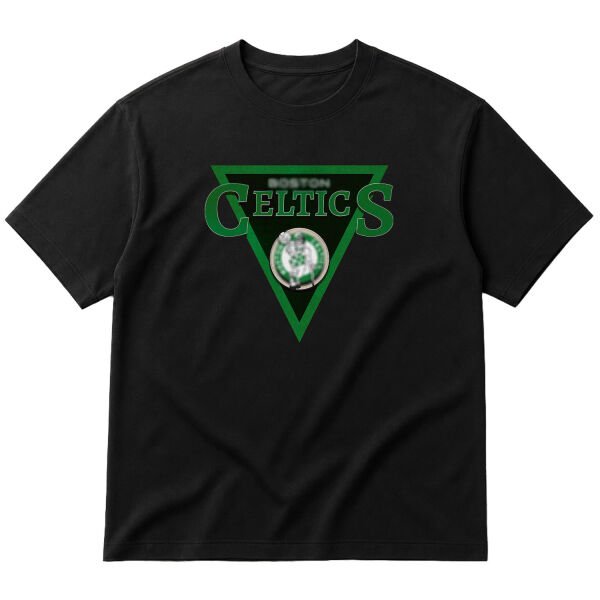 Boston V Oversize Tişört M - Siyah