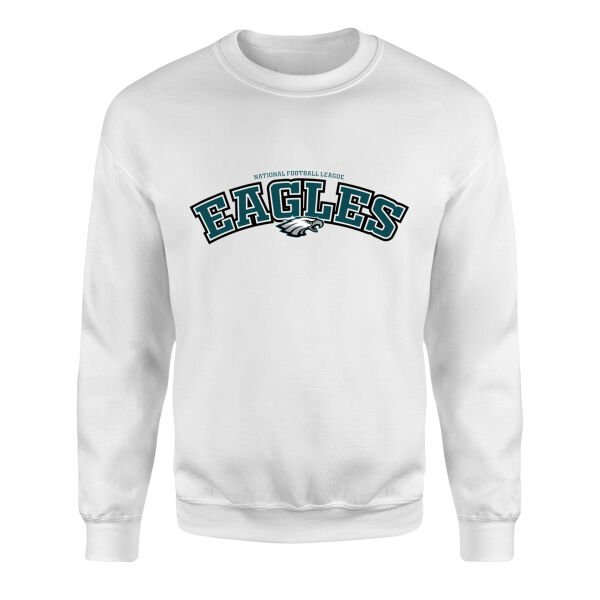 Philadelphia Eagles NFL Sweatshirt S - Beyaz