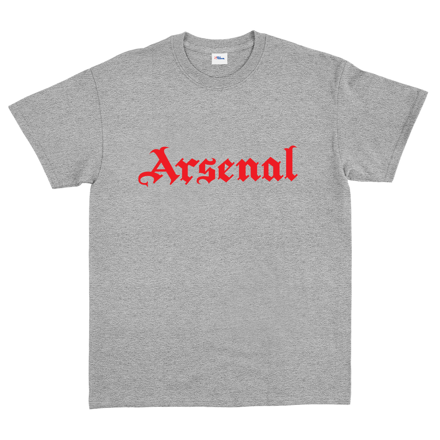 Arsenal Black Letters R Tişört M - Gri