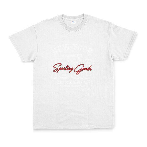 NY Athletic Team SG Tişört S - Beyaz