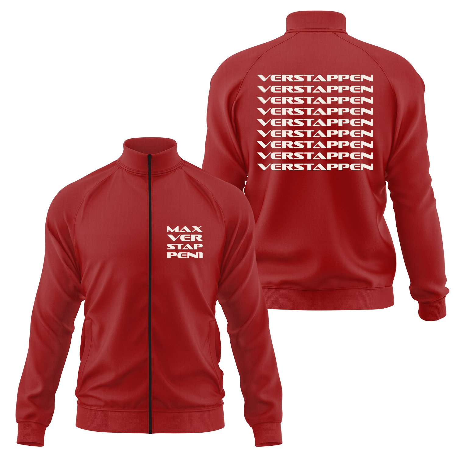 Max Verstappen The One Fermuarlı Sweatshirt S - Kırmızı