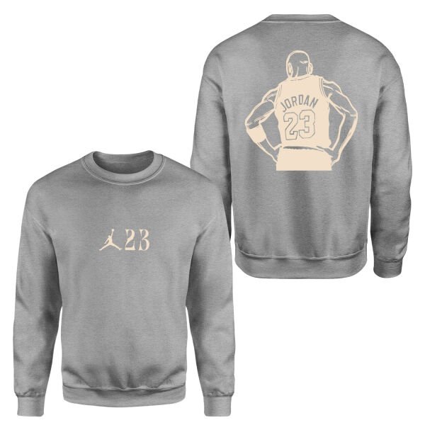 MJ 23 Unstoppable Cream |  Air Jordan Sweatshirt S - Gri