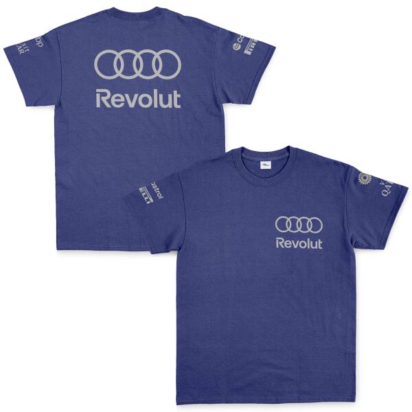 Audi Revolut Racing Tişört S - İndigo Mavisi