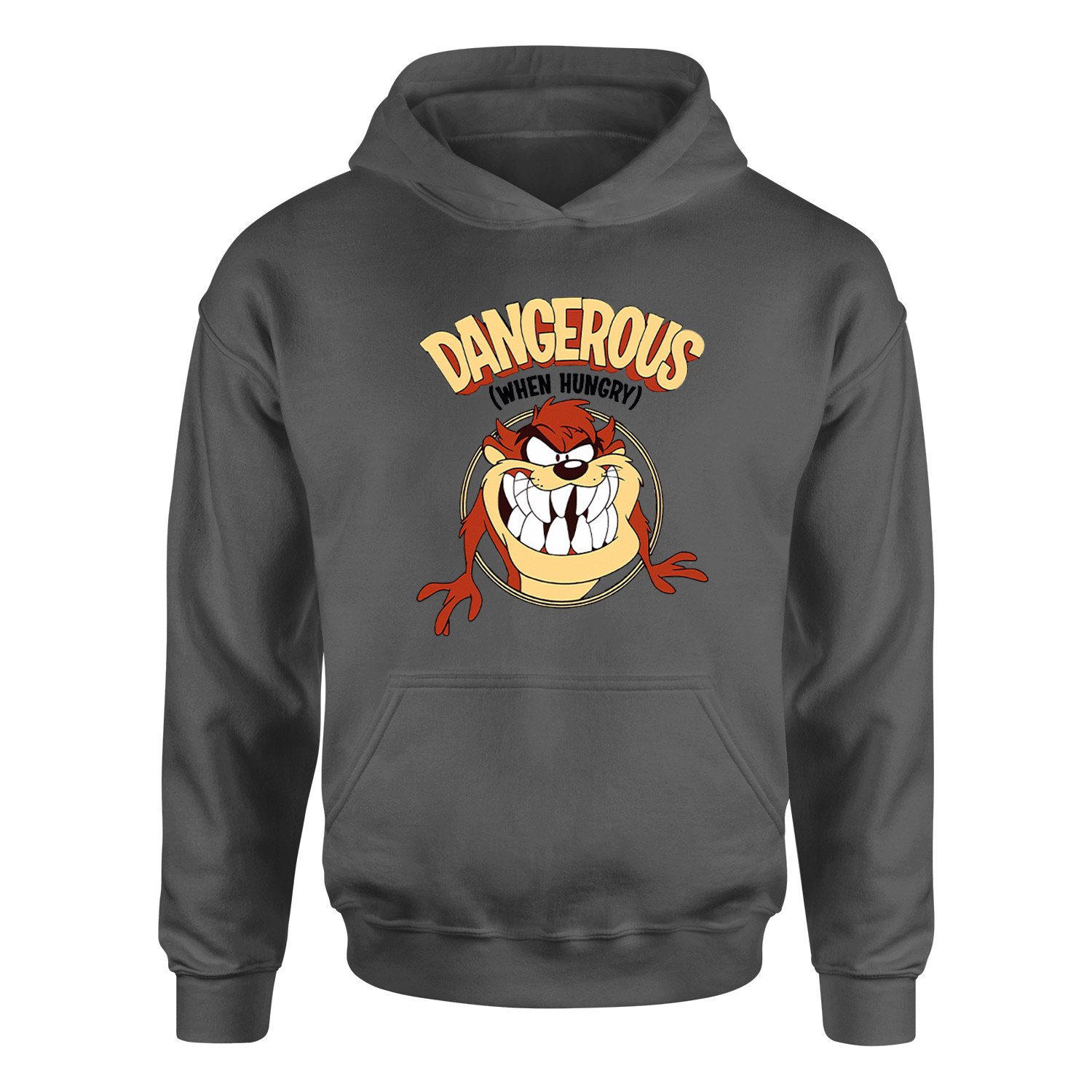 Taz Dangerous When Hungry Hoodie M - Füme