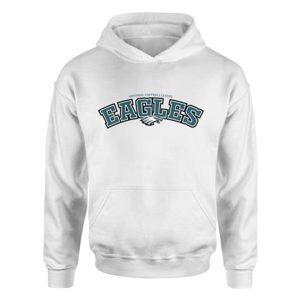 Philadelphia Eagles NFL Hoodie M - Beyaz