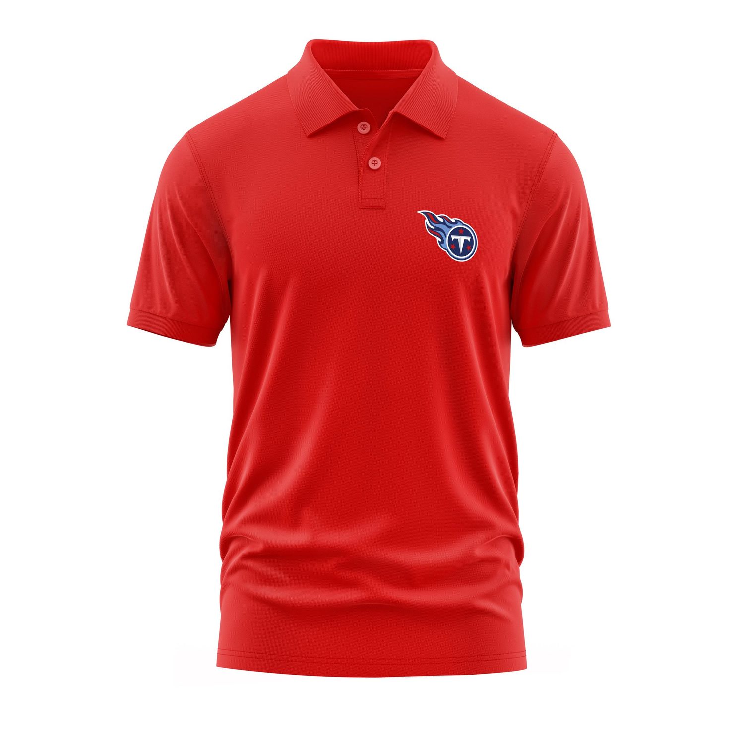 Tennessee Titans Polo Tişört XXL - Kırmızı