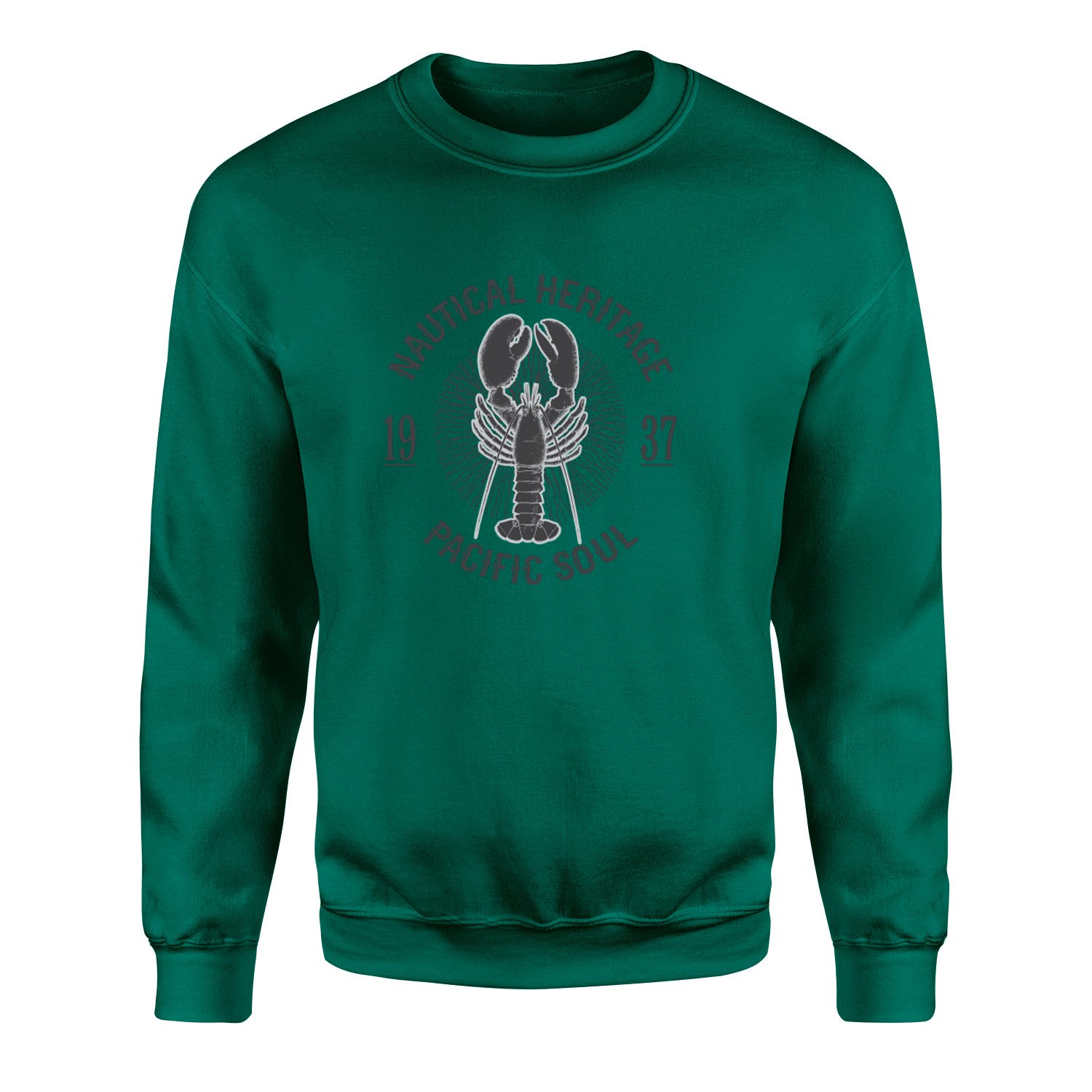 Nautical Heritage 1937 Sweatshirt S - Nefti Yeşili