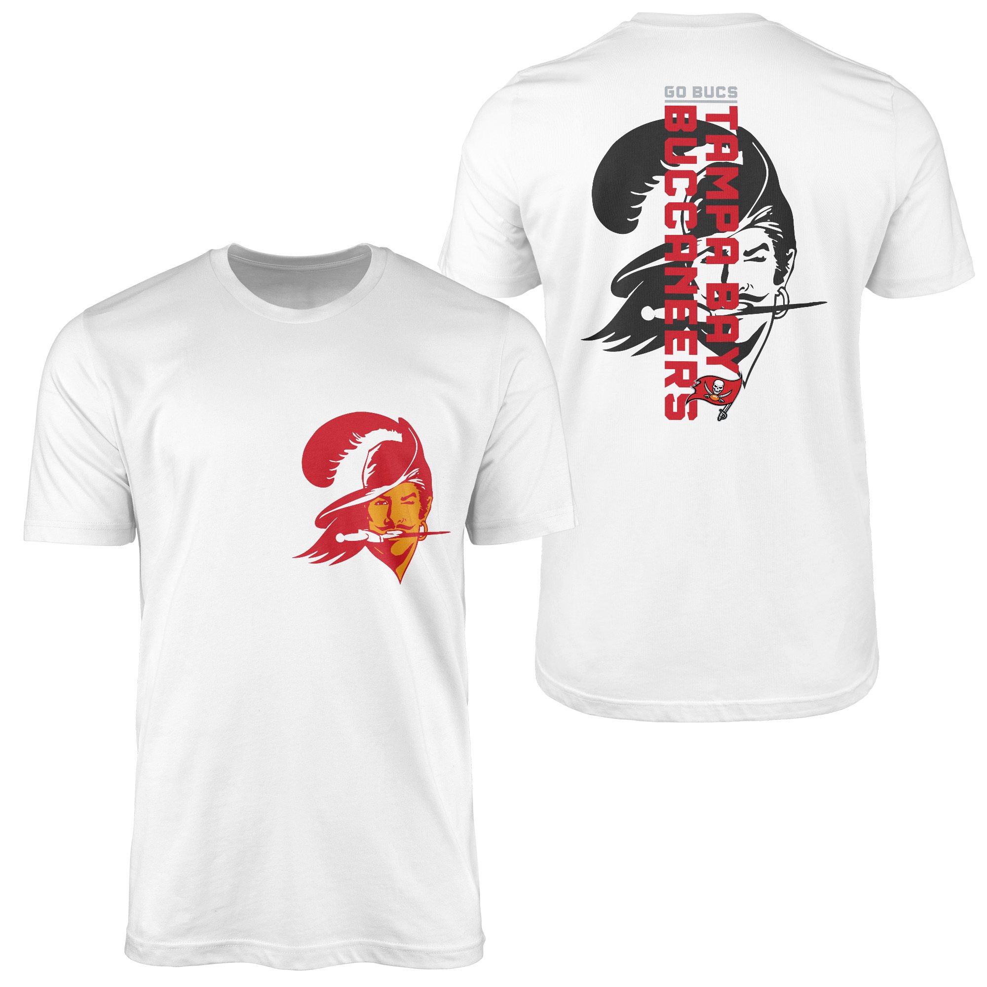 Tampa Bay Buccaneers GO BUCS SE Edition Tişört XXL - Beyaz