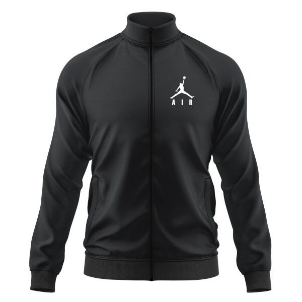 Air Jordan BIG Text W Fermuarlı Sweatshirt XL - Siyah