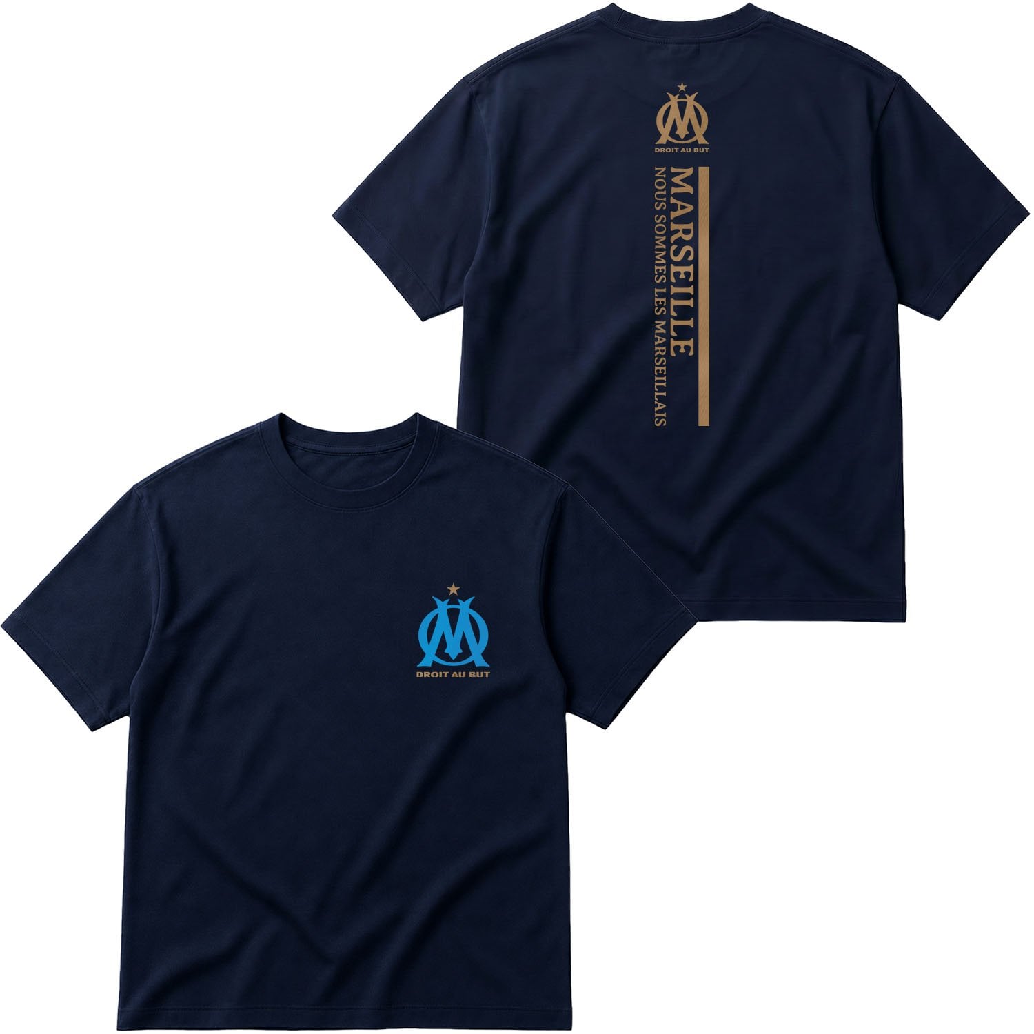 Olympique Marseille Oversize Tişört