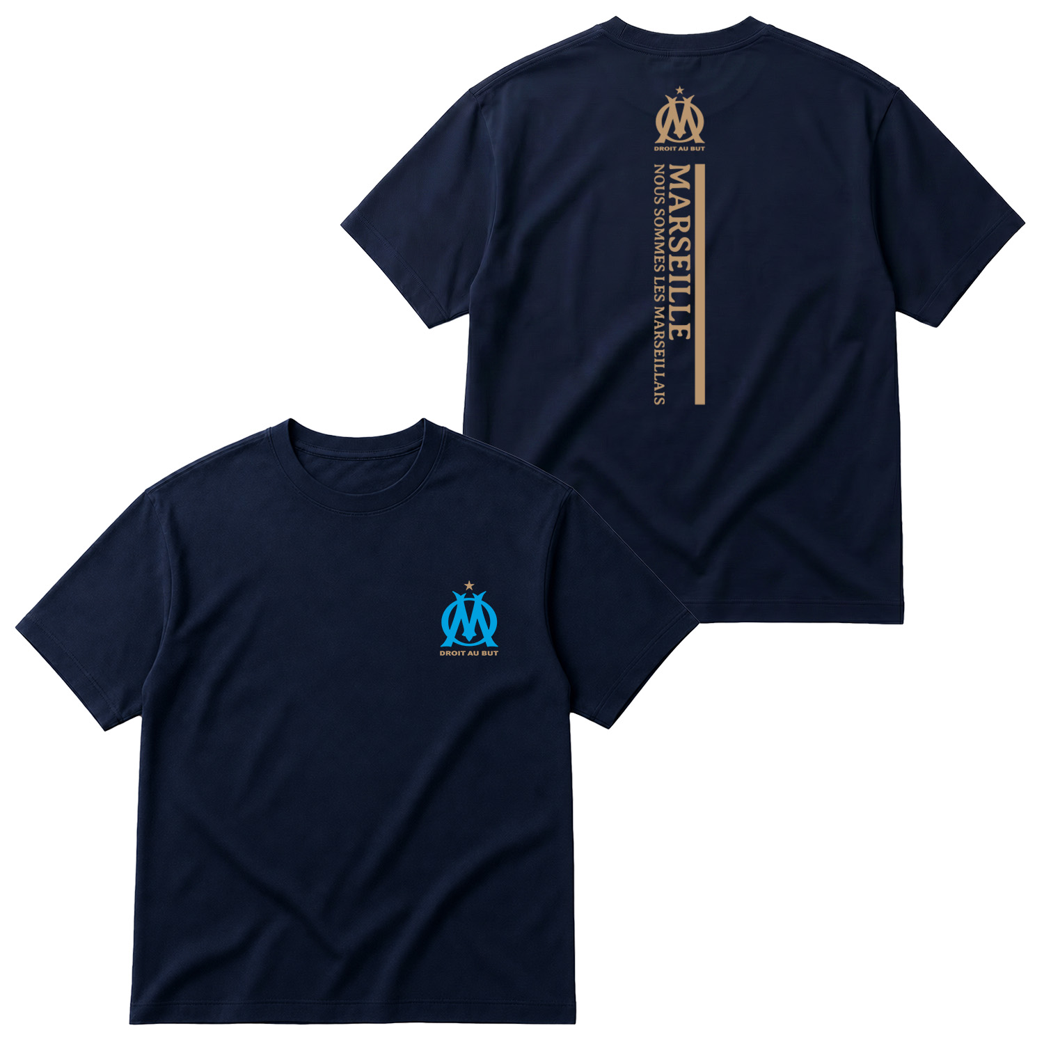 Olympique Marseille Oversize Tişört