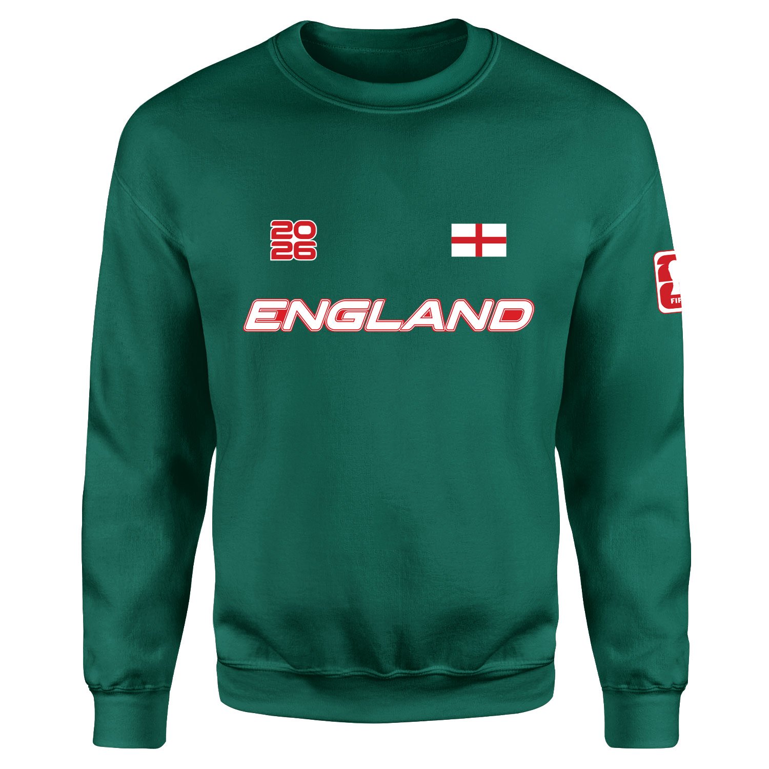 İngiltere 2026 Sweatshirt M - Nefti Yeşili