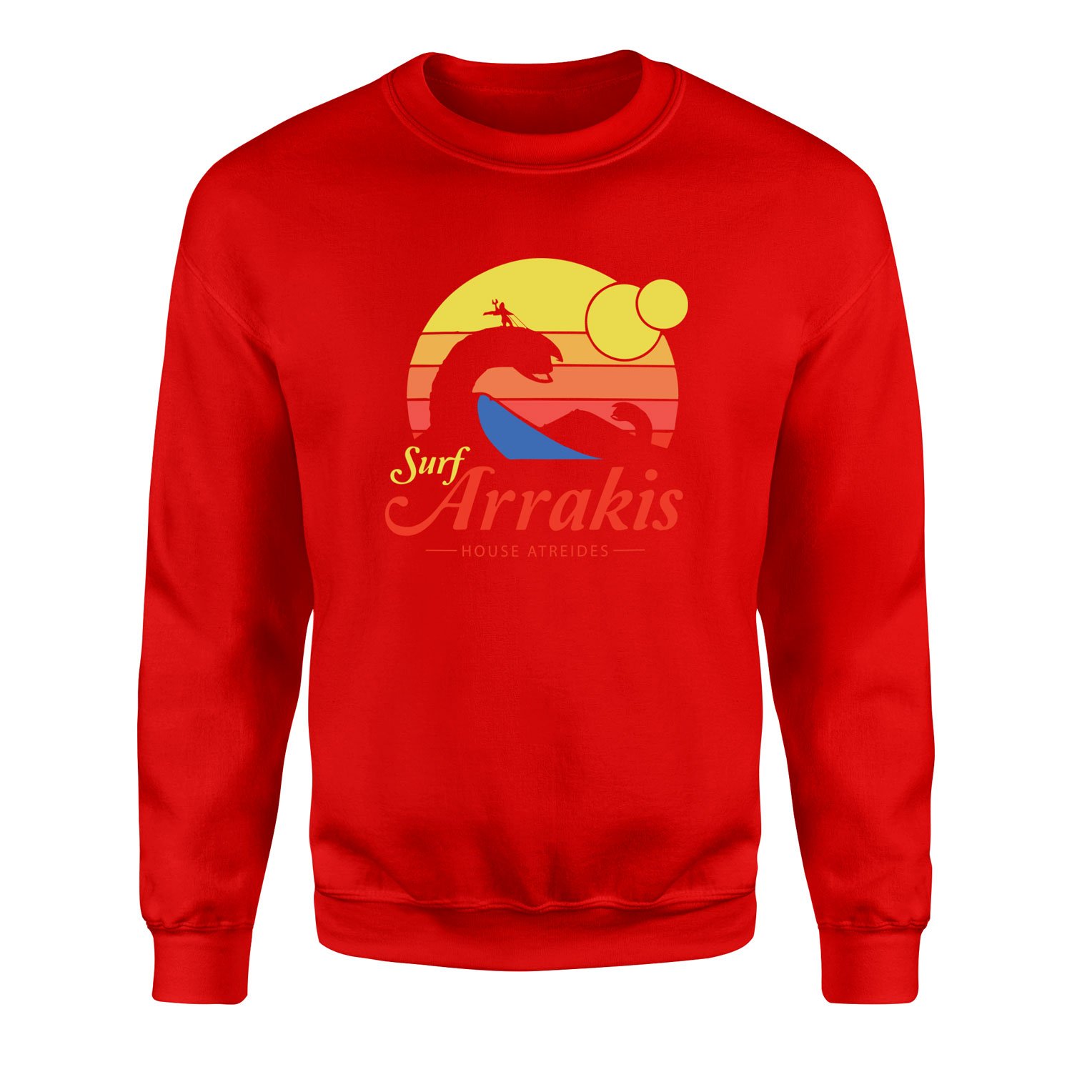 Surf Arrakis Sweatshirt S - Kırmızı
