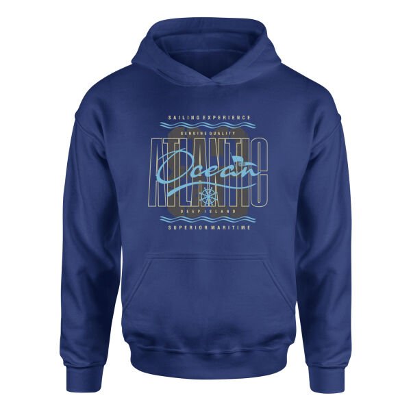 Atlantic Ocean Hoodie XL - İndigo Mavisi