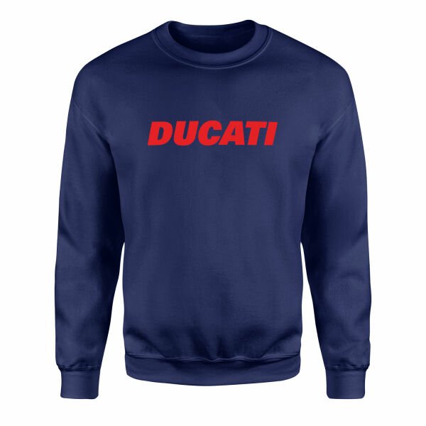 Ducati Red Sweatshirt L - İndigo Mavisi