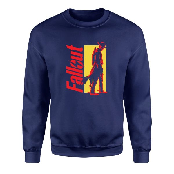The Ghoul | Fallout Sweatshirt XXL - İndigo Mavisi