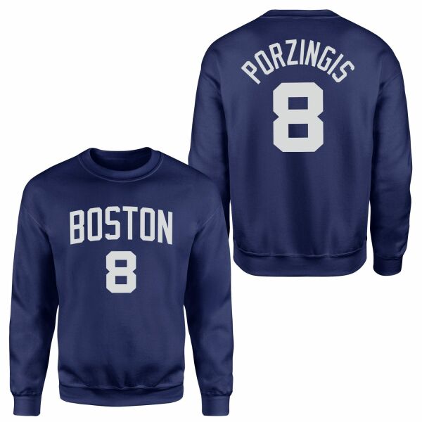 Kristaps Porzingis 24/25 Forma Sweatshirt S - İndigo Mavisi