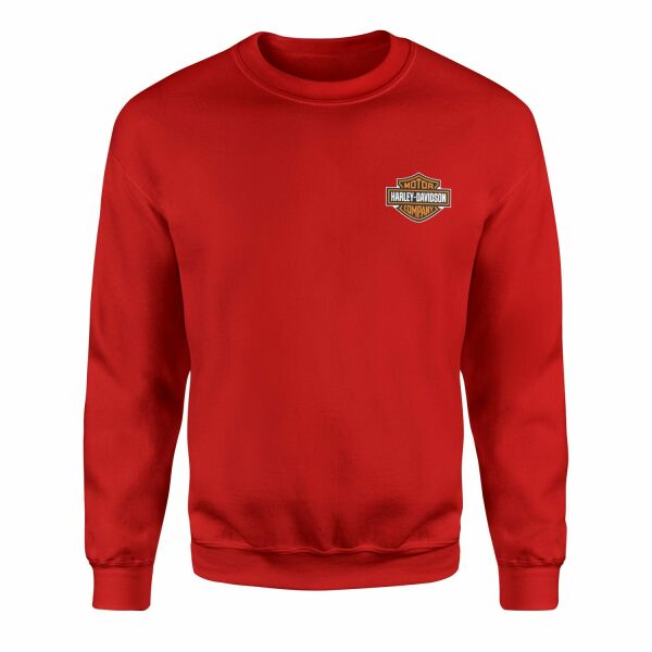 Harley Davidson Sweatshirt L - Kırmızı