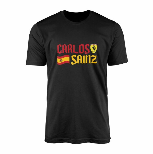 Carlos Sainz Spanish Matador Tişört L - Siyah