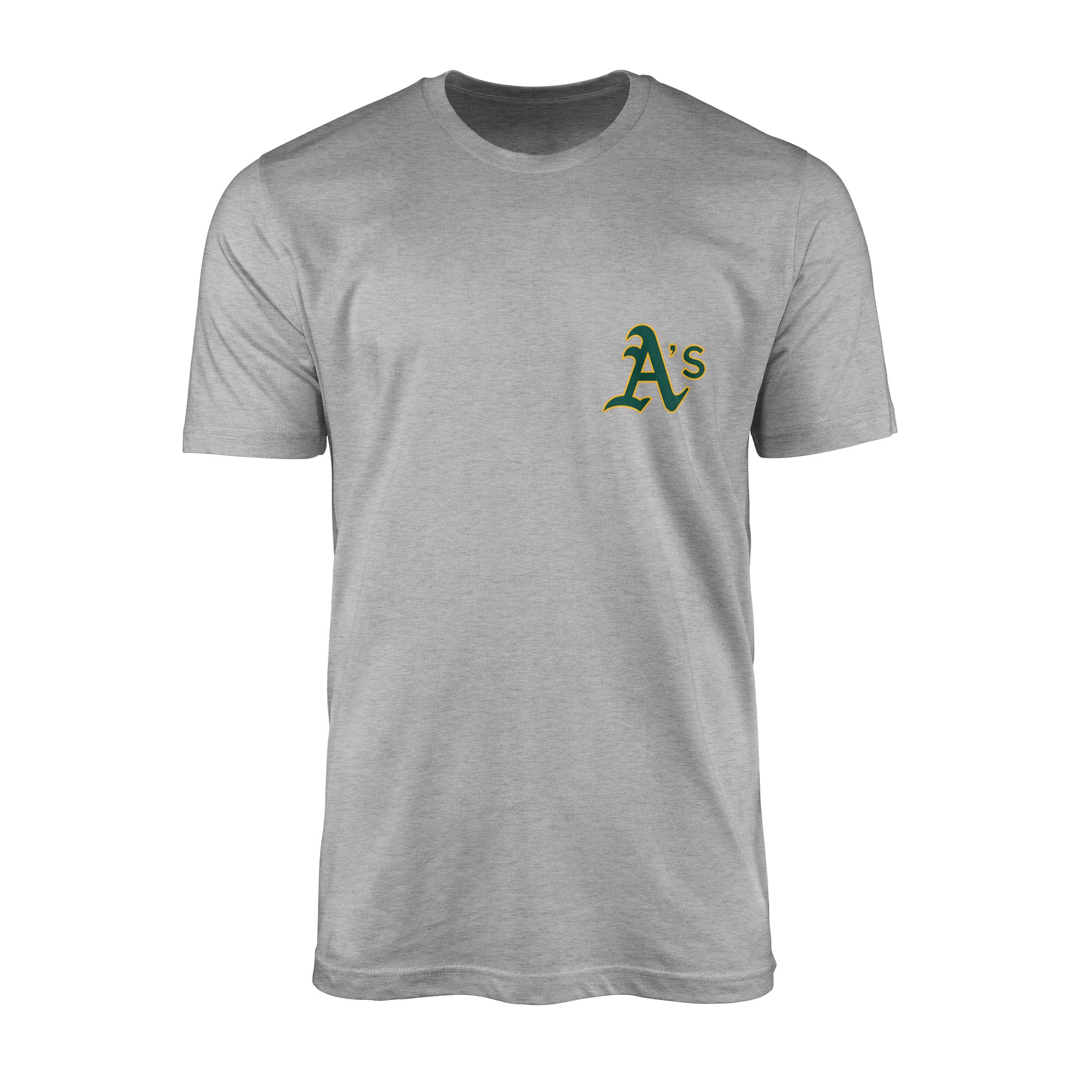 Oakland Athletics Tişört L - Gri