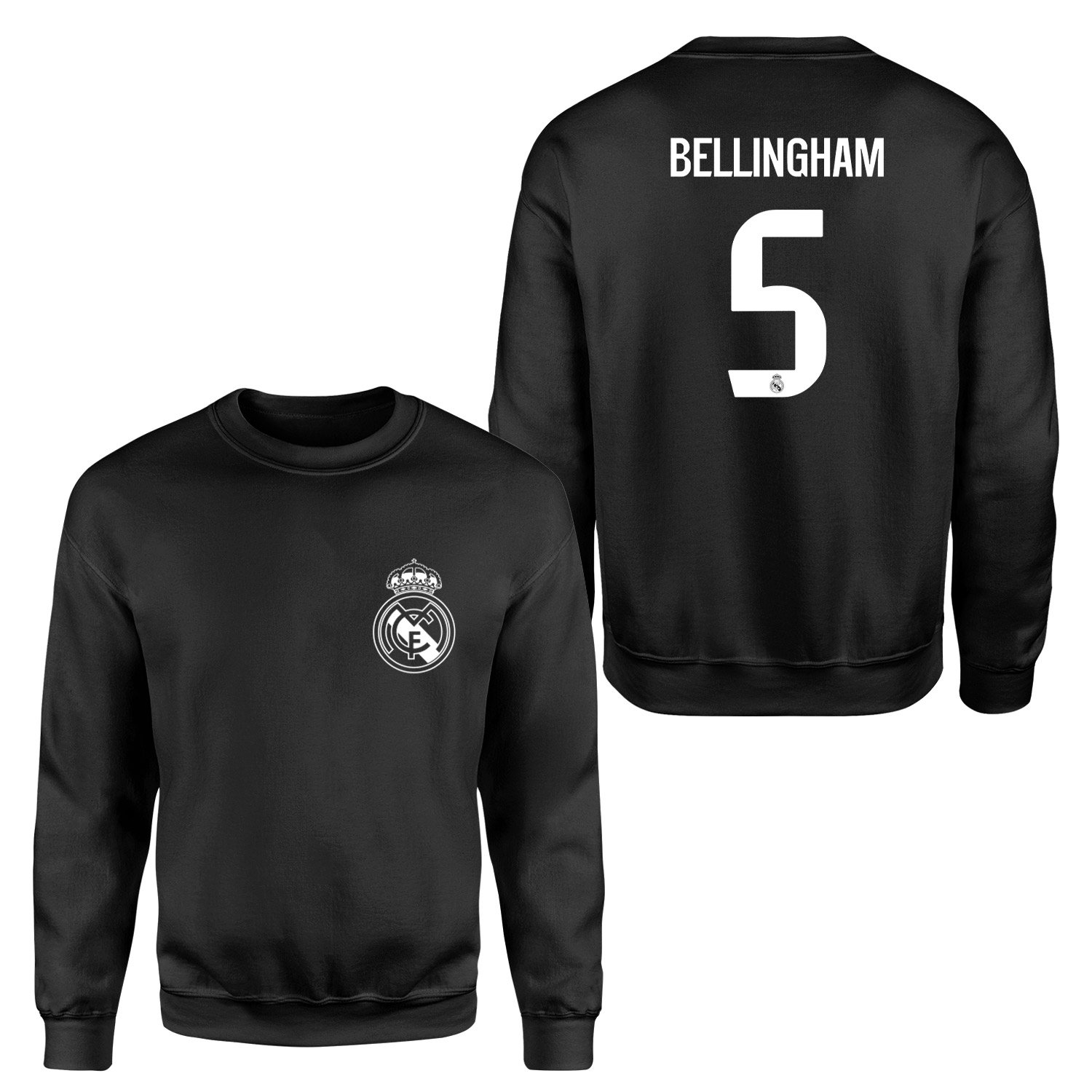 Jude Bellingham RM WH Forma Sweatshirt XXL - Siyah