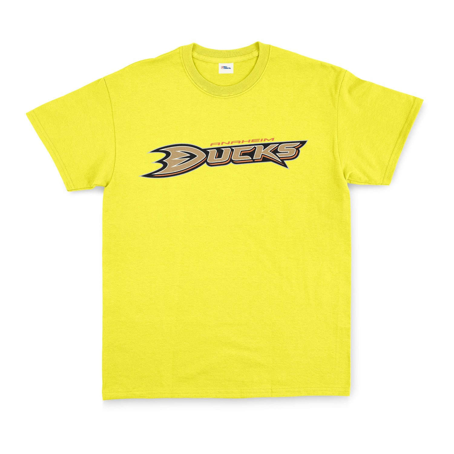 Anaheim Ducks Tişört XXL - Sarı